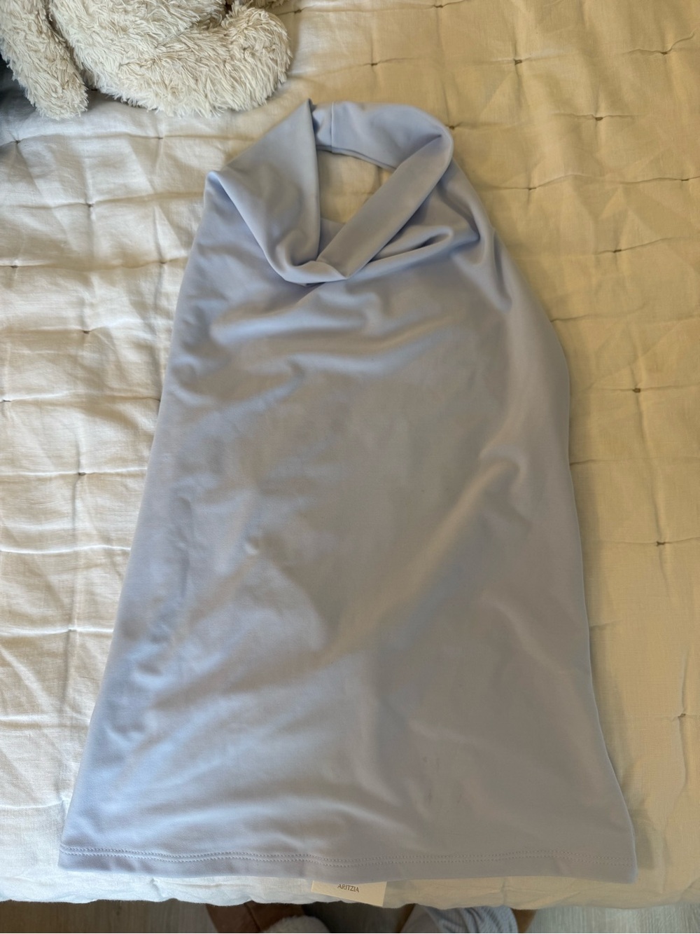 NWT Aritzia Light Blue Halter Top